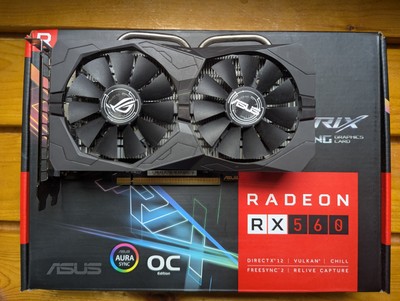 Asus ROG Strix | RX 560 4GB Gaming OC | Used | No issues