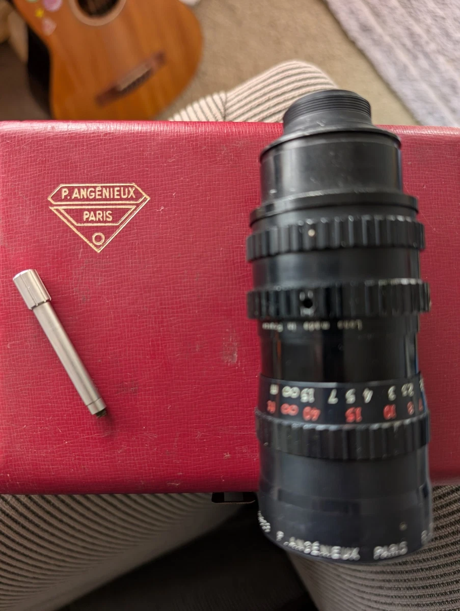Prototype Super 16mm Zoom lens C-Mount (Angenieux 17-68mm f2.2/T2.5 C- – Du-All Camera