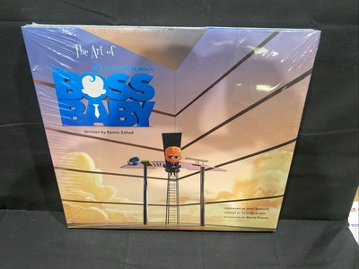 Dreamworks The Art of Boss Baby - New Sealed By Ramin Zahed Elec Baldwin HC