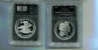 SHIELD EARRING MORGAN PETTERN 1 OUNCE .999 FINE SILVER ROUND PROOF 7355T
