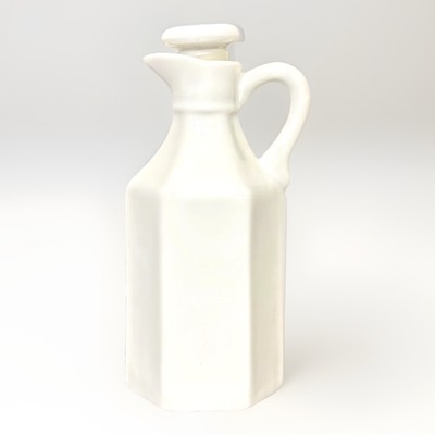 Xcell China White Hexagon Cruet w/ Stopper