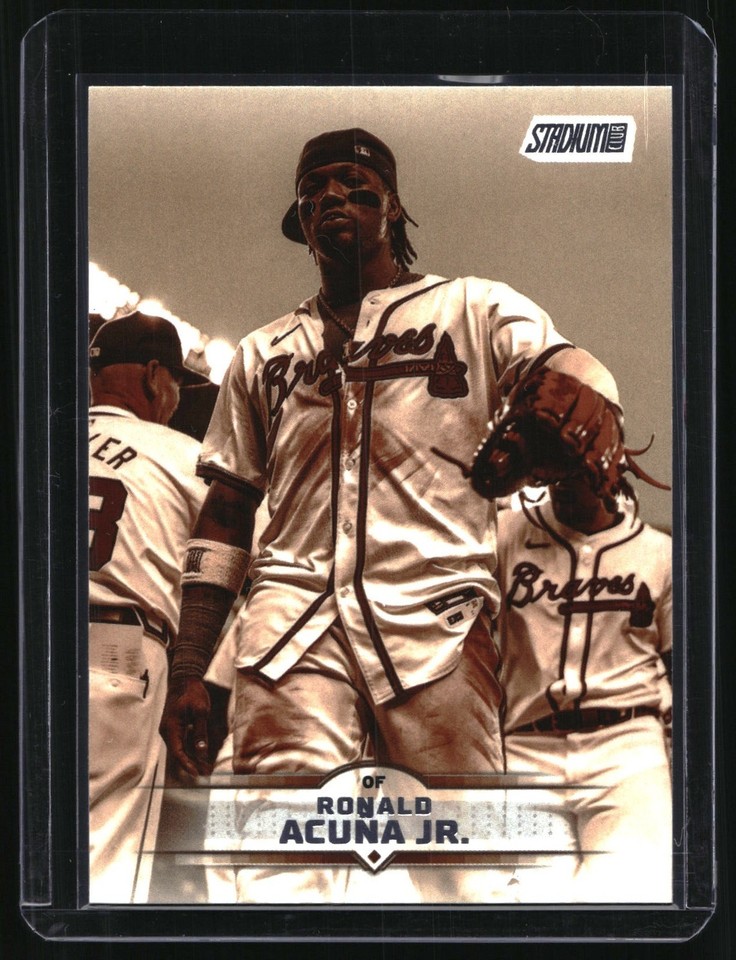 2025 Topps Stadium Club Sepia #4 Ronald Acuna Jr. 2025 Topps Stadium Club Sepia #4 Ronald Acuna Jr.