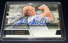 Upper Deck SP Game Used Johnny Miller Auto Golf