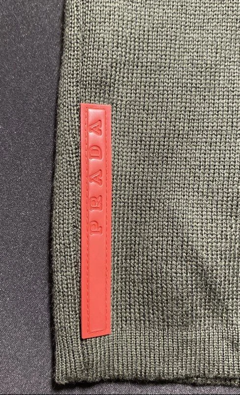 Prada 女式绿色羊毛高领毛衣 48 码 — 第 3/4 张图片