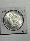 1878 7/8TF Weak Morgan Silver Dollar Gem BU UNC Tough Variety