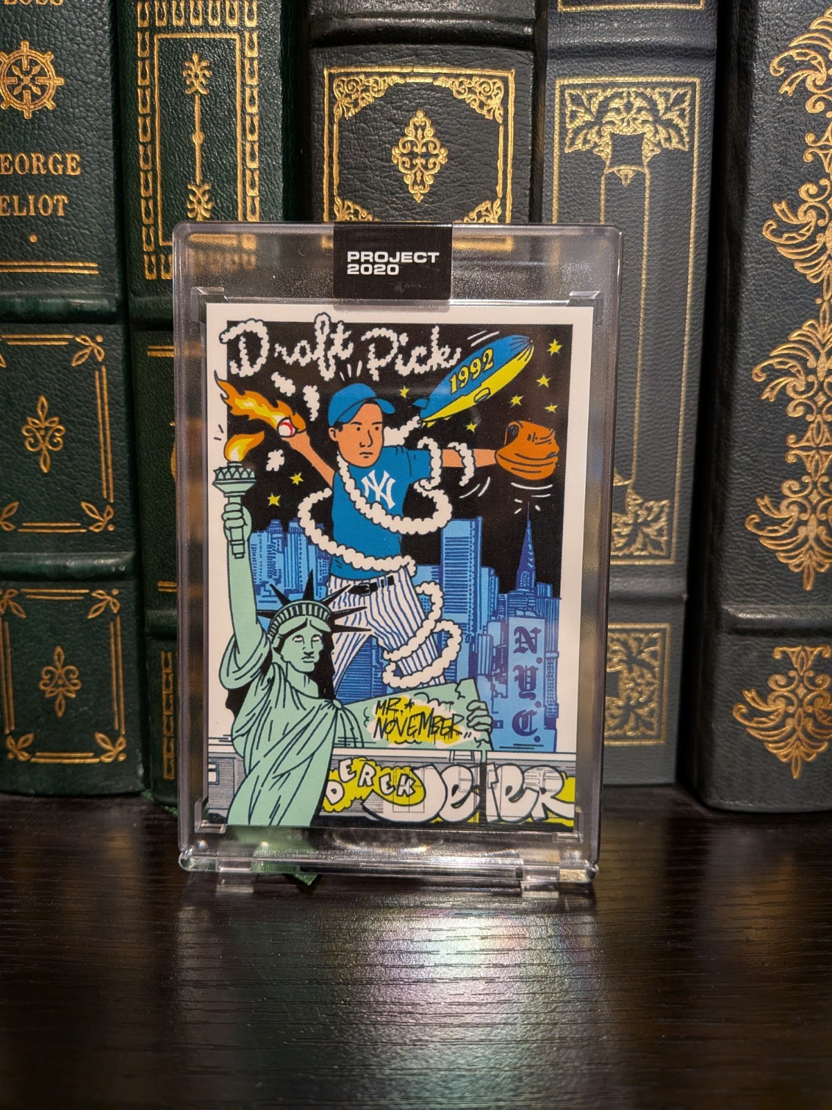 Topps Project 2020 #107 Derek Jeter by ermsy New York Yankees