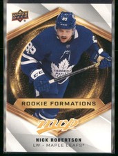 2020-21 Upper Deck MVP - Rookie Formations Nick Robertson #RF-5