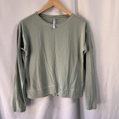 Kuhl Womens Suprima Cotton Small Top Cross Hem Outdoors Yoga Hiking Camping Boho