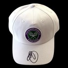 Novak Djokovic Signed Wimbledon Hat PSA/DNA COA Autograph GOAT