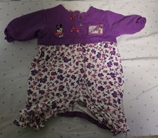 Vintage 6-9 Month Mickey And Minnie Disney 90s Outfit