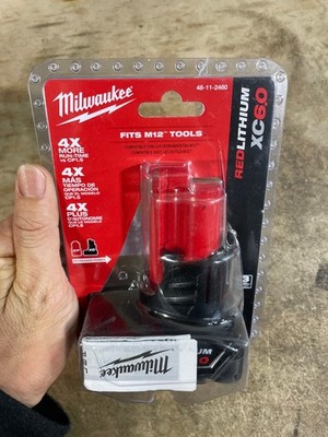 Milwaukee 48-11-2460 M12 REDLITHIUM XC6.0 Battery
