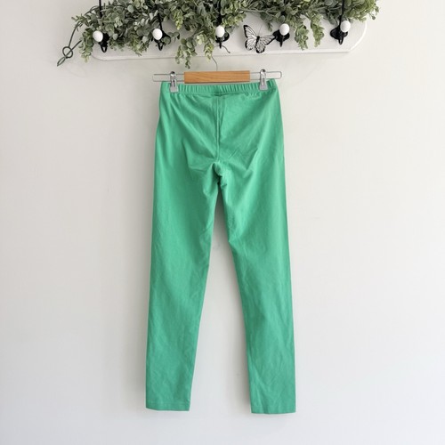 hanna andersson Girls Green Cotton Elastic Waist Pants - Picture 4 of 4