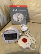 Bellman & Symfon Smart Alert Alarm Clock Visit Model (be1370) White
