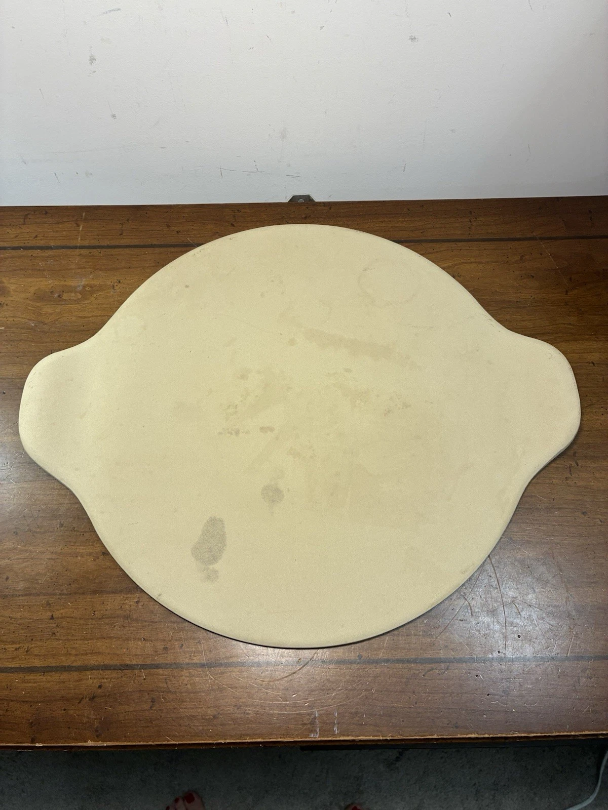 Pampered Chef Round Pizza Stone Pan 15" with Handles USA Made EUC
Opens in a new window or tab
