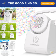 Automatic Bubble Machine for Kids 3 , Fun Bubble Blower for Parties Events