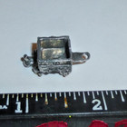 Vintage Die Cast Metal Miniature Pewter Railroad Locomotive lot 7 2tracks- 5cars — photo 7