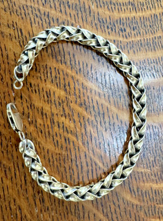 14K Gold FANCY THICK Link Chair Bracelet PLEASE READ