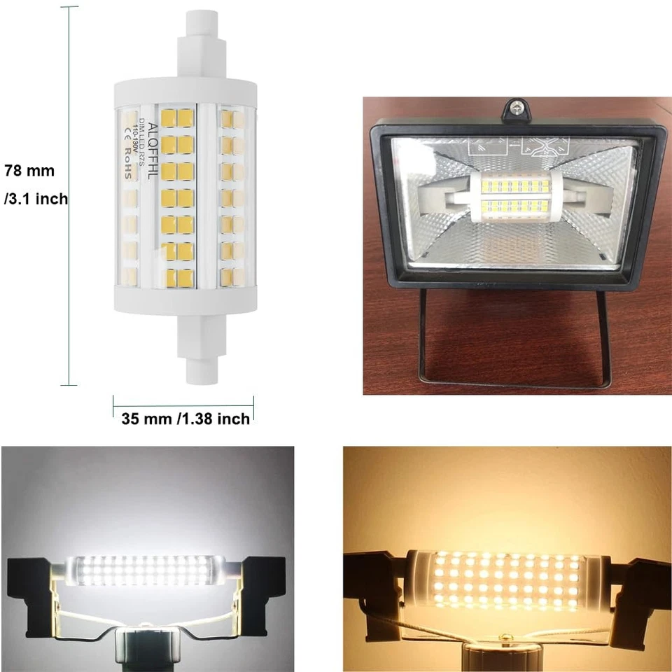 R7S 78mm LED Bulb 20W, J Type Double Ended Flood Light (200W Halogen T3 Repla... - Image 3 of 4