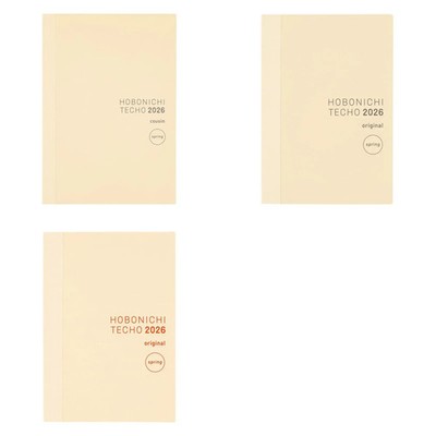 Hobonichi Techo 2026 Planner A5/A6 Daily April Start Monday/Sunday Fr Japan