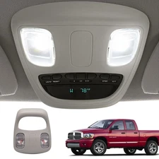 for Ram 1500 2500 3500 Overhead Console Dome Map LED Reading Light 1DK78TL2AA