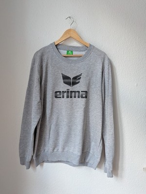 Herren Sweater Pullover Grau Erima XL
