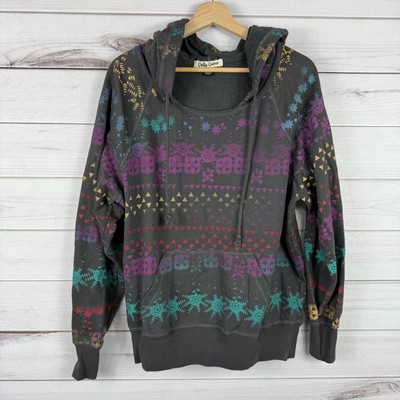 Crafty Couture Women's Multicolor Pullover Hoodie Size 1X
