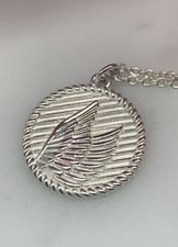 Gold Angel Wing Pendant Necklace, Angel Wing Necklace, Guardian Angel Necklace