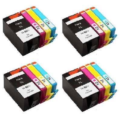 16 Patronen mit Chip für Office jet 6000W 6500 A SE 6500W 7000SE ersetzt HP920XL