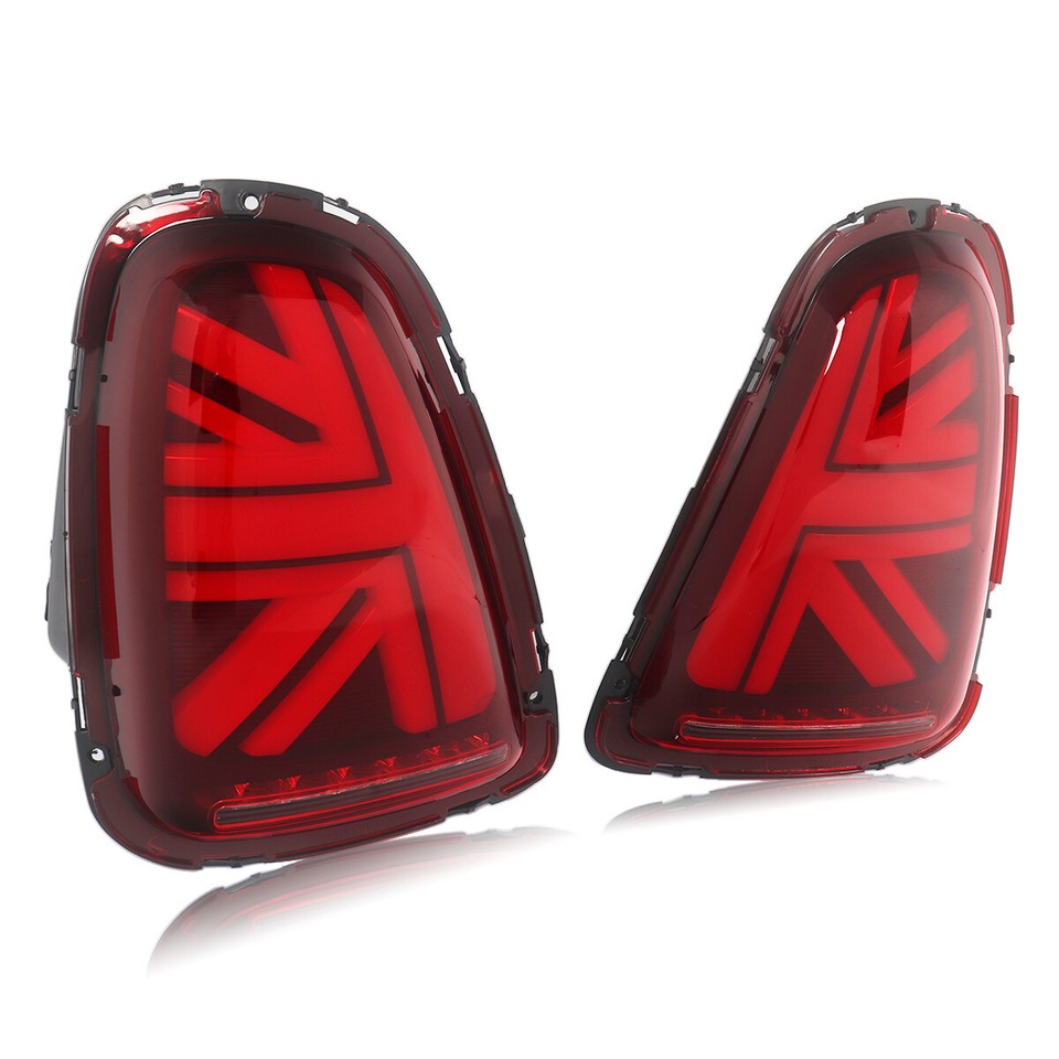 Pair Red LED Tail Lights For BMW Mini Cooper R56 R57 R58 R59 2007-2013 ...