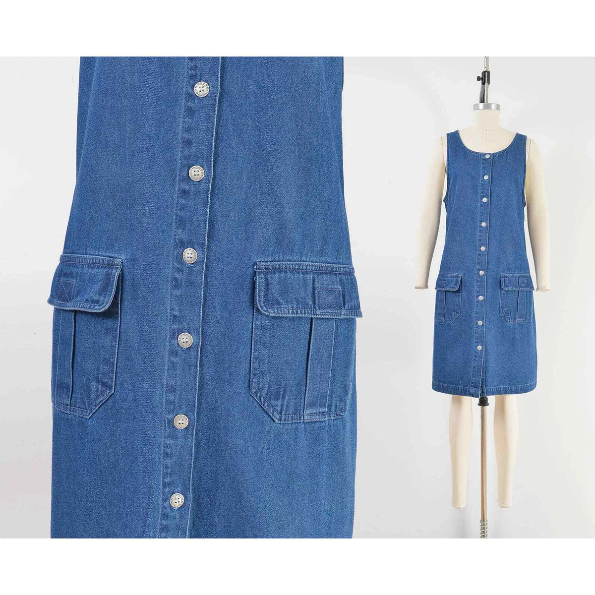 90s clearance denim jumper