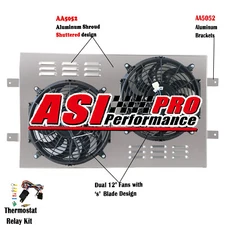 Aluminum Shroud Fan Relay For 1988-99 CHEVY GMC TRUCK C/K 1500 2500 3500 5.7L