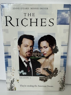 The Riches Season 1 DVD Eddie Izzard Minnie Driver NEW, SEALED, FREE SHIPPING!