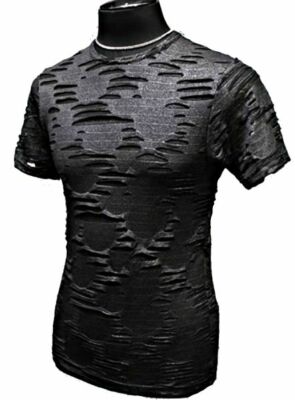 SHRINE GOTHIC SILVER Decayed PUNK EMO GOTH STEAMPUNK SHIRT BIKER ROCKER TATTOO