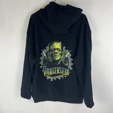 Universal Studios Hollywood Theme Park Frankenstein Hoodie Mens XL He Lives!