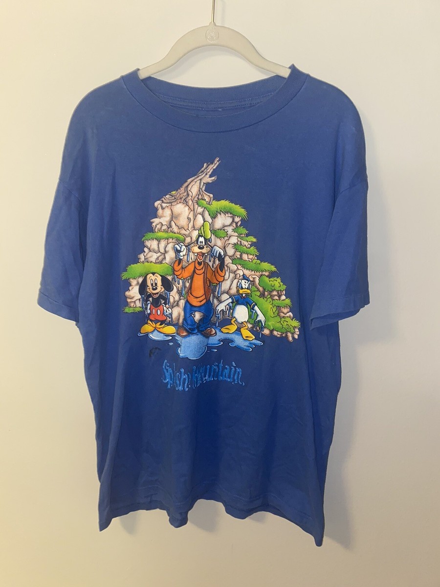 トップス dead stock splash mountain long T トップス dead stock splash mountain long T Vintage 90s