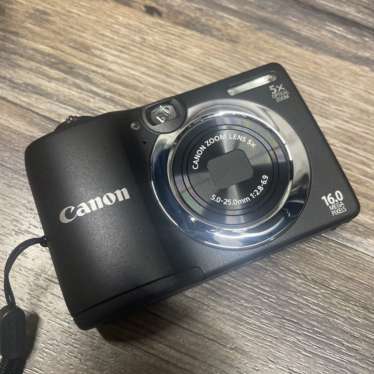 Canon Powershot A1400 HD 16.0MP Digital Camera Black 4GB SD