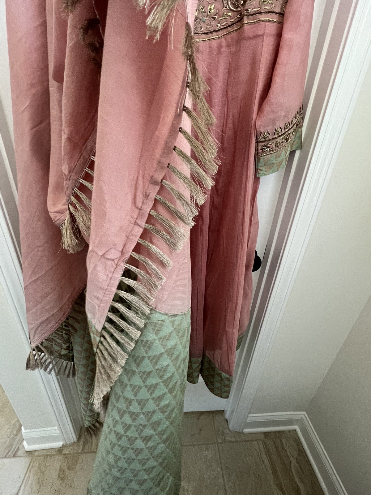 Pakistani Branded Peshwas 3 Piece - image 10