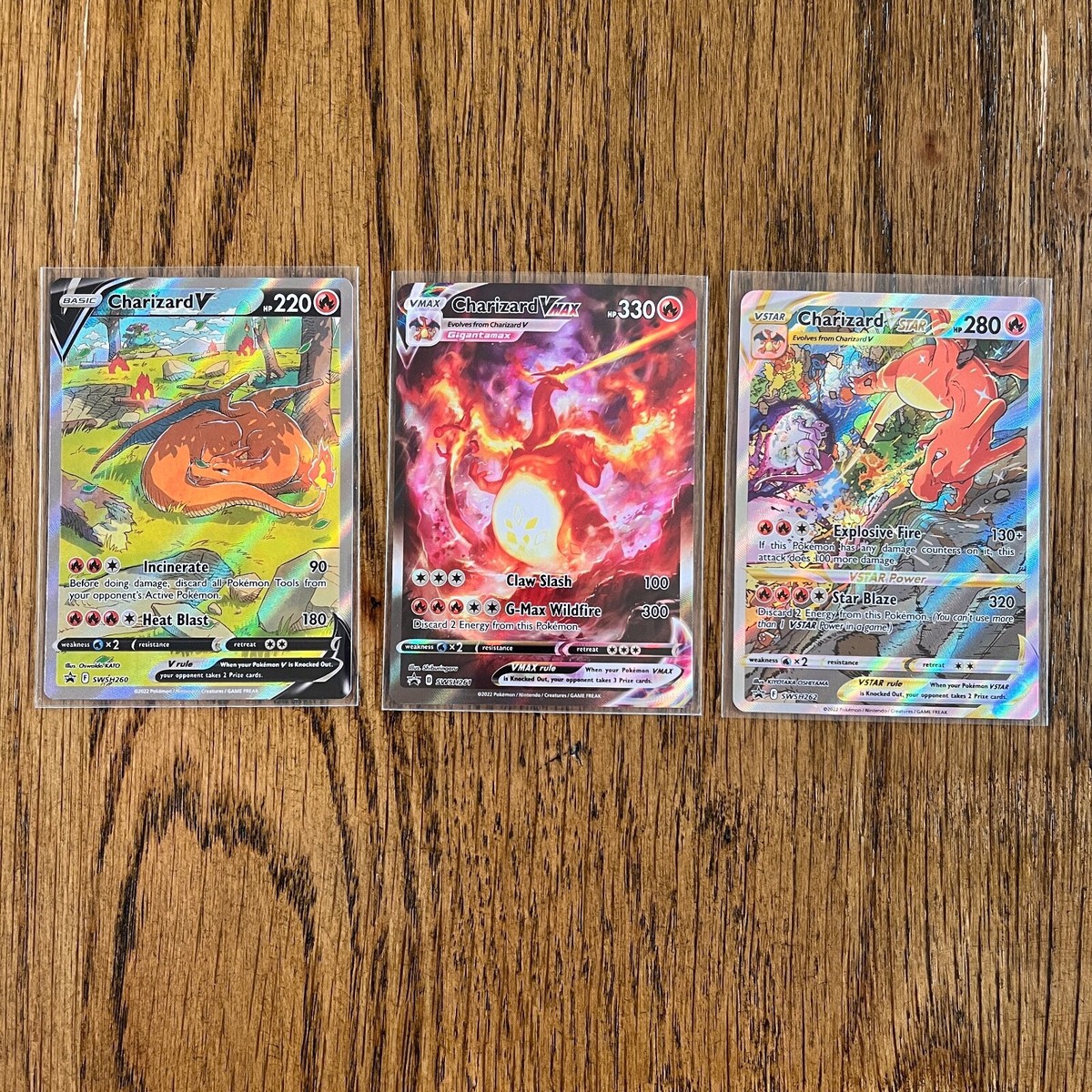 Charizard UPC Promo Set SWSH261 SWSH262 SWSH260 Ultra Premium Collection Charizard UPC Promo Set SWSH261 SWSH262 SWSH260 Ultra Premium Collection