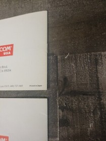 Mega Man 4 NES Nintendo Instruction Manual Booklet Authentic 1 Per Order 