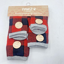 PAWZ By BEARPAW 4 Pair Matching Socks Set For The Whole Family One Size NWT