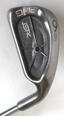 Ping ISI K Red Dot 6 Iron JZ Stiff Steel Shaft Right Handed  #1834