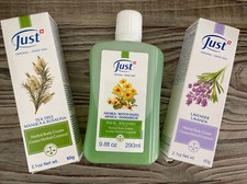 Swiss JUST     First Aid Balm Balsamo Arnica Tea Tree  Lavanda Lavander Cream