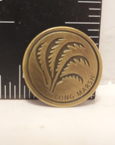 Long Marsh Golf And & Country Club Golf Ball Marker Metal Course Magnetic