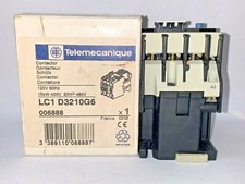 TELEMECANIQUE, CONTACTOR, LC1 D3210G6, 4 POLE, 120 V, 60 HZ, 15 KW  400V