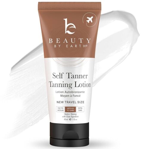 SELF TANNER TANNING LOTION - MEDIUM TO DARK
