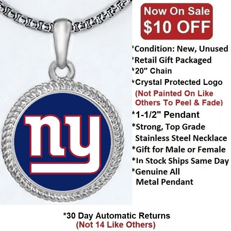 Ny giants men's jewelry sale
