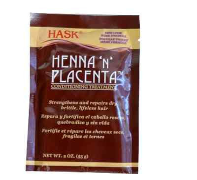 Hask Pks Henna & Placenta 2oz Conditioning Treatment 