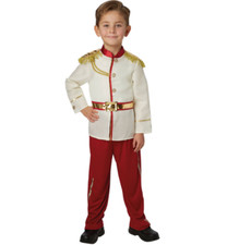 Kids Prince Charming Cosplay Costume Boys Child Royal Fairy Tale Book Week Suit