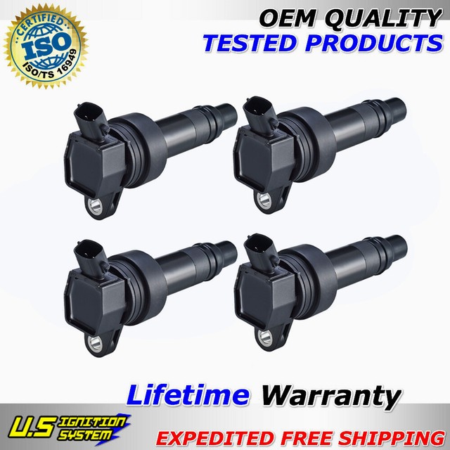 UF707 Pack of 4 Ignition Coil For Turbocharged 20132017 Hyundai Veloster 1.6L eBay