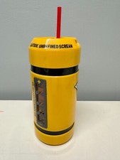 Disney Monsters, Inc Scream Canister Water Bottle with sound **NEW**